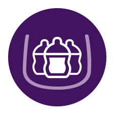 &Iacute;cone de design compacto de esterilizador Philips Avent