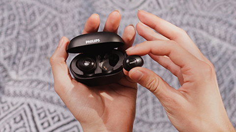 Fones de ouvido wireless Philips